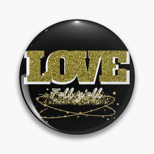 Item preview, Love Fall Y'all (Gold) designed and sold by SimplyMe-Plus.