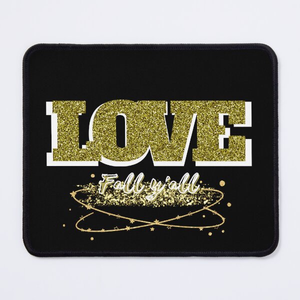 Item preview, Love Fall Y'all (Gold) designed and sold by SimplyMe-Plus.