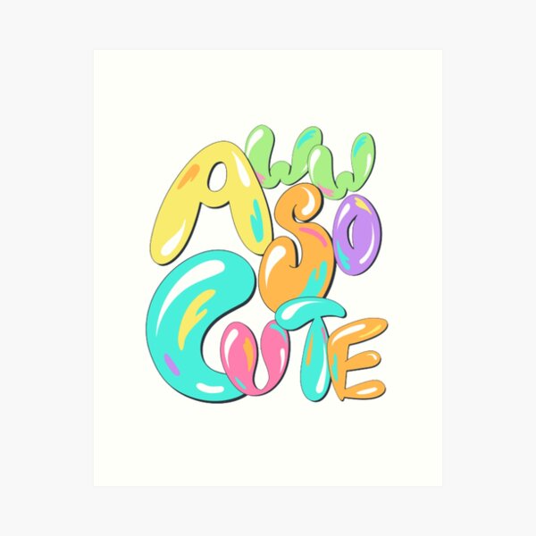 cute word paintings