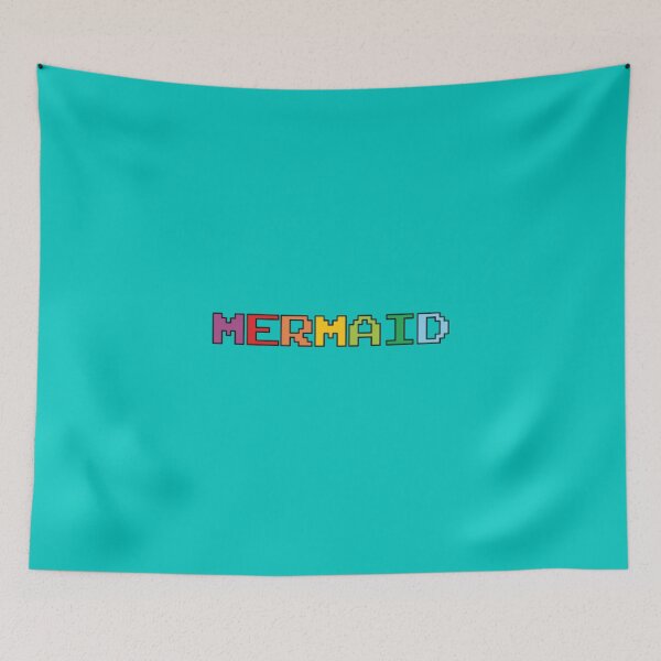 Item preview, Mermaid Colorful Logo designed and sold by Awkward  Mermaid.