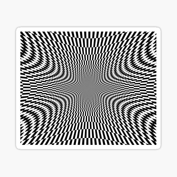 "Mid Century Modern Art • Bridget Riley Print • Modern Art Print