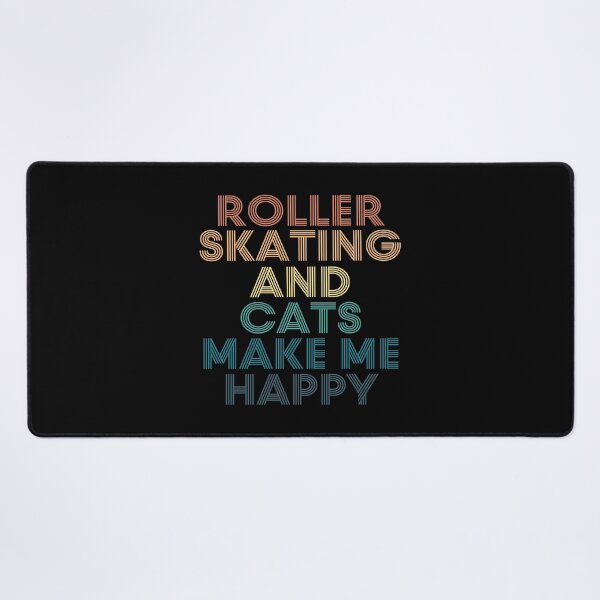 Item preview, Roller skating And Cats Make Me Happy designed and sold by kindxinn.
