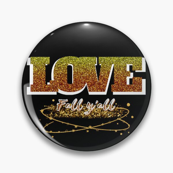 Item preview, Love Fall Y'all (Gold Orange) designed and sold by SimplyMe-Plus.