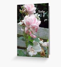 Thinking of you Greeting Card