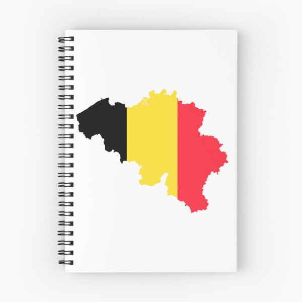 Item preview, Belgium flag map designed and sold by hrcdesign.