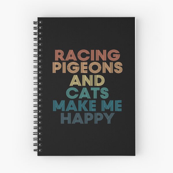 Item preview, Racing Pigeons And Cats Make Me Happy designed and sold by kindxinn.
