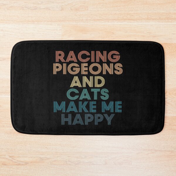 Item preview, Racing Pigeons And Cats Make Me Happy designed and sold by kindxinn.