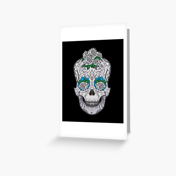 Item preview, Zombie In Graveyard - White Roses And White Skull designed and sold by ImagesDesigns.