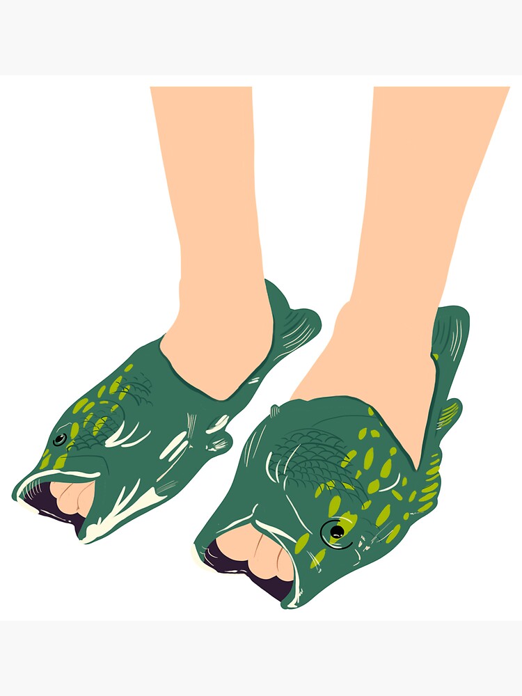 Chanclas discount de pescado