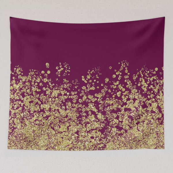 Item preview, Golden ombre - burgundy bronze designed and sold by peggieprints.