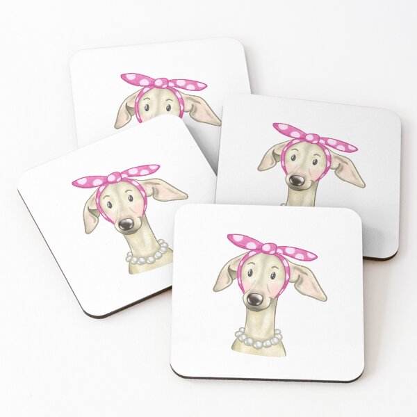 Item preview, Italian Greyhound / Whippet Cute Dog Illustration Perla  designed and sold by LucasandPerla.