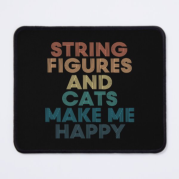 Item preview, String Figures And Cats Make Me Happy designed and sold by kindxinn.