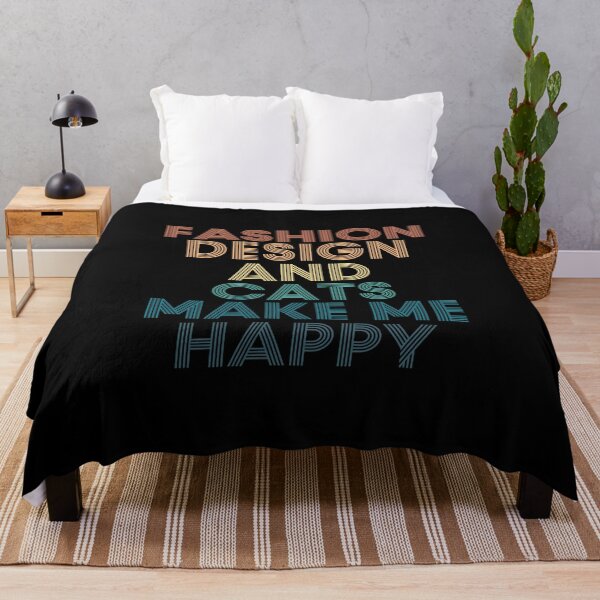 Item preview, Fashion Design And Cats Make Me Happy designed and sold by kindxinn.