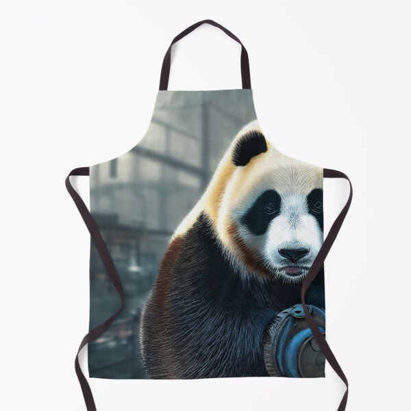 Item preview, Panda standing in the city. designed and sold by Maniock.