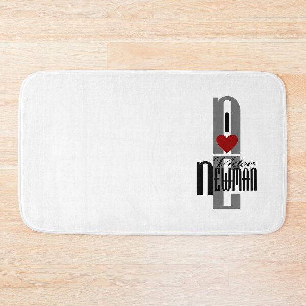 Item preview, NE I (Heart) V. Newman (White Background) designed and sold by PawsitiveMum.