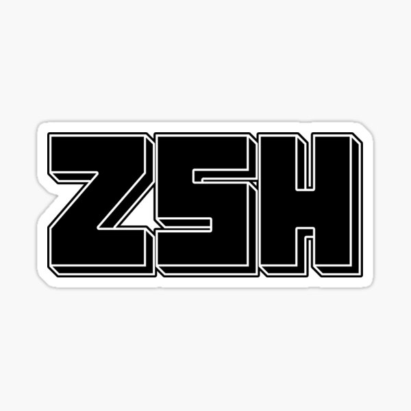 Vista previa del artículo con la obra «ZSH oh mi zsh», diseñado y vendido por CodingStore  ★★★★★.