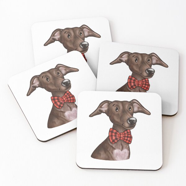 Item preview, Italian Greyhound / Whippet Cute Dog Illustration Lucas  designed and sold by LucasandPerla.