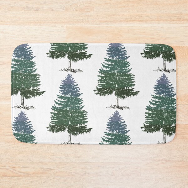 Item preview, Simple Painted Mountain Pine Tree for Environment Lover designed and sold by 18thCircusCat.