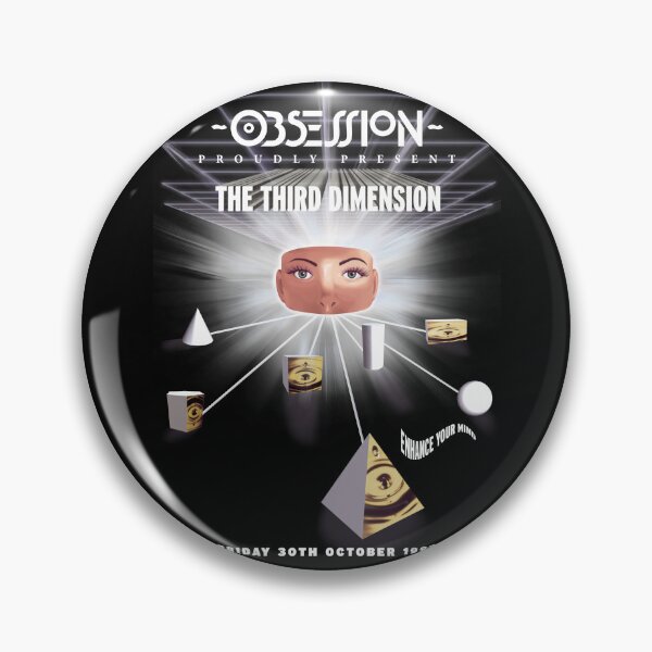 Item preview, Obsession The Third Dimension 1992 Remastered Design designed and sold by Wasted-Clothing.