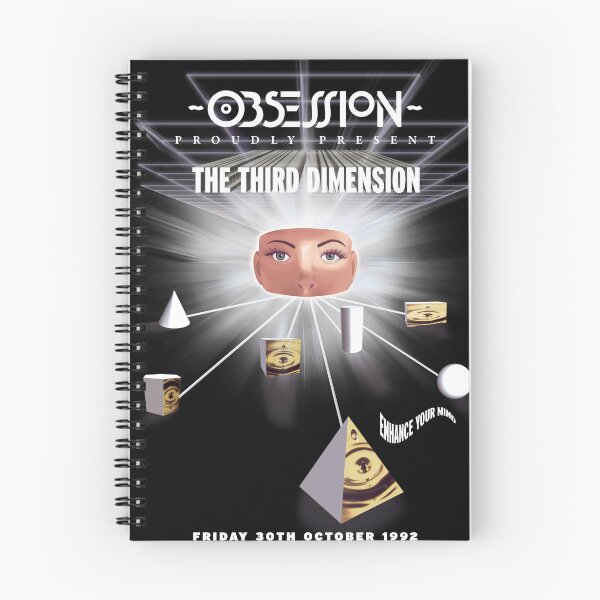 Item preview, Obsession The Third Dimension 1992 Remastered Design designed and sold by Wasted-Clothing.