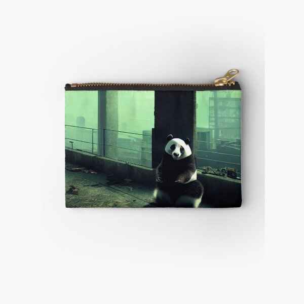 Item preview, Panda bear during the apocalypse. designed and sold by Maniock.