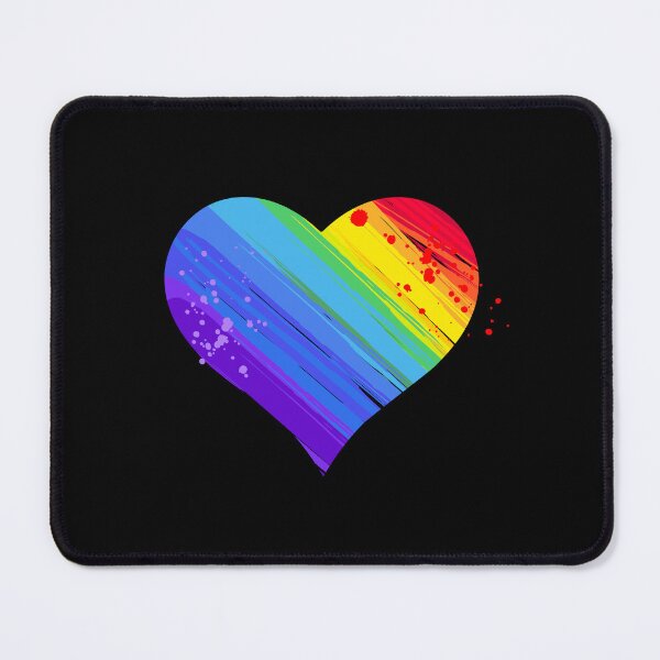 Item preview, Rainbow heart emoji designed and sold by The Love Quill.