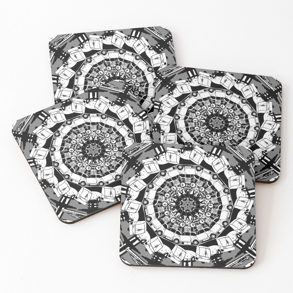 Item preview, Coasters (Set of 4) designed and sold by J-Rage.