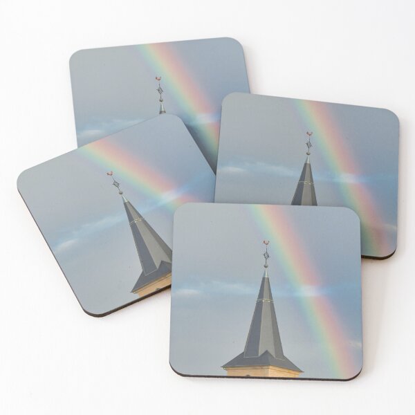 Item preview, The steeple and the rainbow designed and sold by MarieClaude1954.