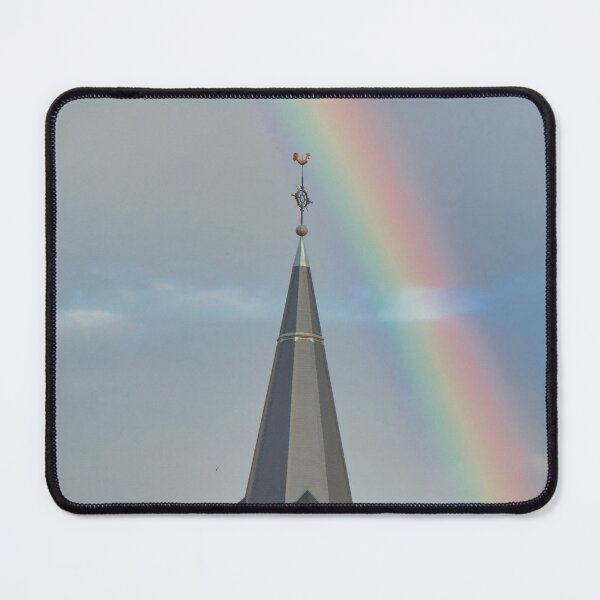 Item preview, The steeple and the rainbow designed and sold by MarieClaude1954.