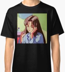 Smoking Anime Girl: Atsuko Urameshi Classic T-Shirt