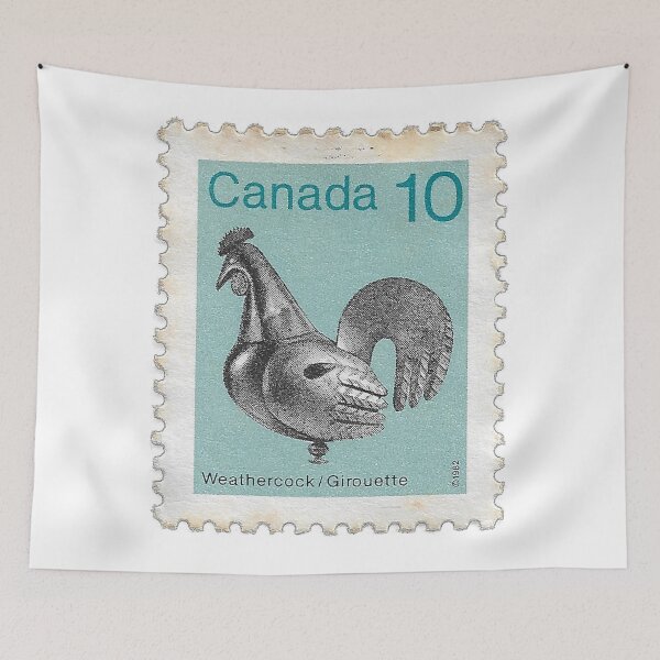 Item preview, Vintage 1982 Canada Stamp of Weathercock designed and sold by yousufi.