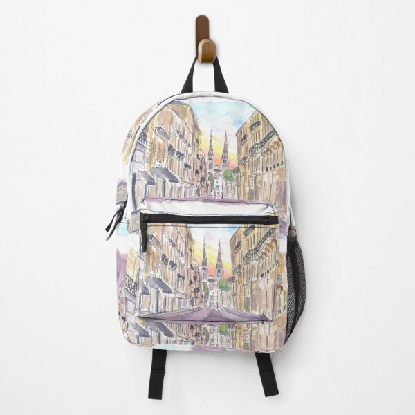 Item preview, Bordeaux France Street Scene at Sunrise in Dep Gironde designed and sold by artshop77.