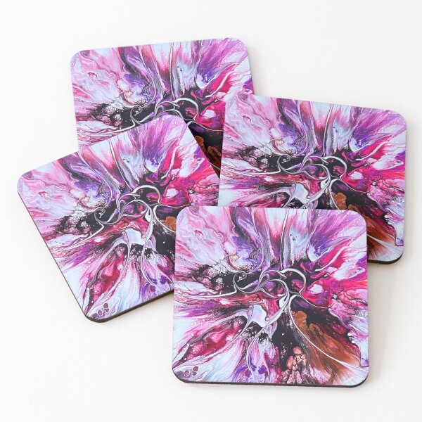 Item preview, Radiant Bloom in Hot Pink by Monica Darling, FlowingLotus Art designed and sold by FlowingLotus.