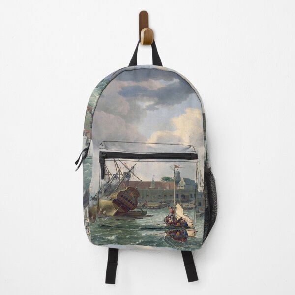 Item preview, Abraham Storck The Island of Onrust near Batavia (Jakarta) designed and sold by OldTimeArt.