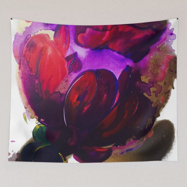 Item preview, Purple and Gold Poppies Maybe? designed and sold by ANoelleJay.