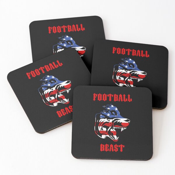 Item preview, Football Beast US USA United States Of America Sport Werewolf Wolf  designed and sold by BEAST NYC.