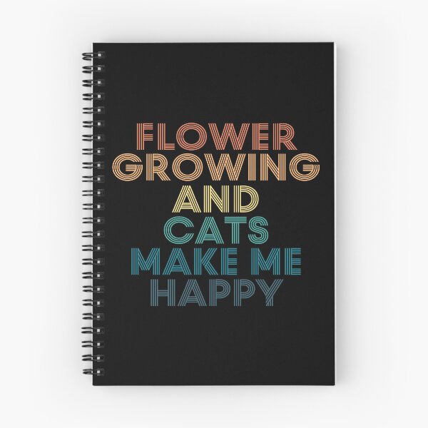 Item preview, Flower growing And Cats Make Me Happy designed and sold by kindxinn.