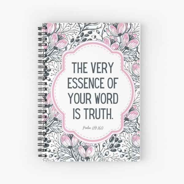2023 Year Text The very essence of your word is truth JW Spiral Notebook