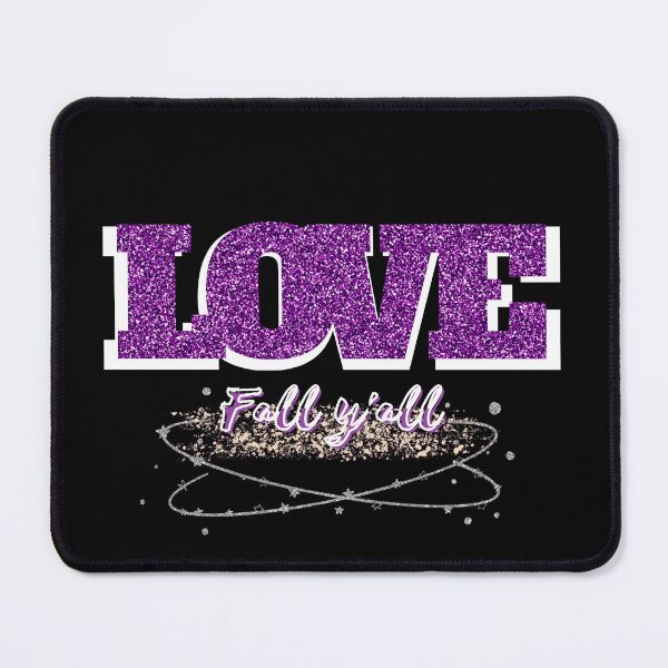 Item preview, Love Fall Y'all (Purple) designed and sold by SimplyMe-Plus.