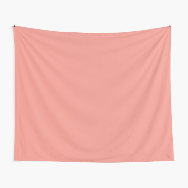 Watermelon Pink Simple Solid Designer Color All Over Color Tapestry By Podartist Redbubble