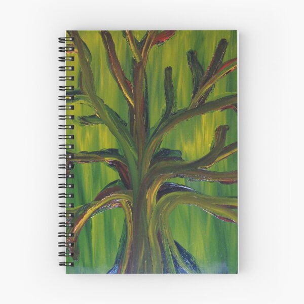 Item preview, Cool Tree Finger Painted MKART designed and sold by MKinnamanArt.