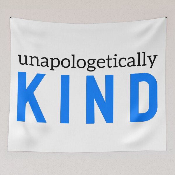 Item preview, Unapologetically KIND Bullying Prevention Blue designed and sold by shirabee.