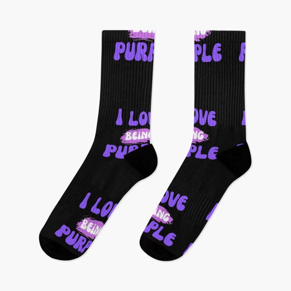 Item preview, I Love Being Purple designed and sold by Wehavefun.