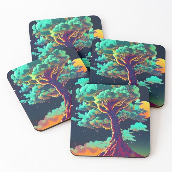Item preview, Cosmic tree designed and sold by manacosmicdance.