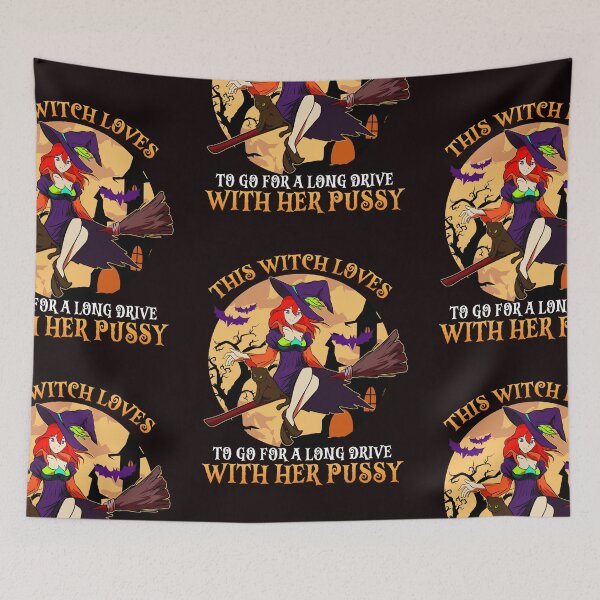 Item preview, This Witch loves long rides with her pussy designed and sold by JadedDesign.