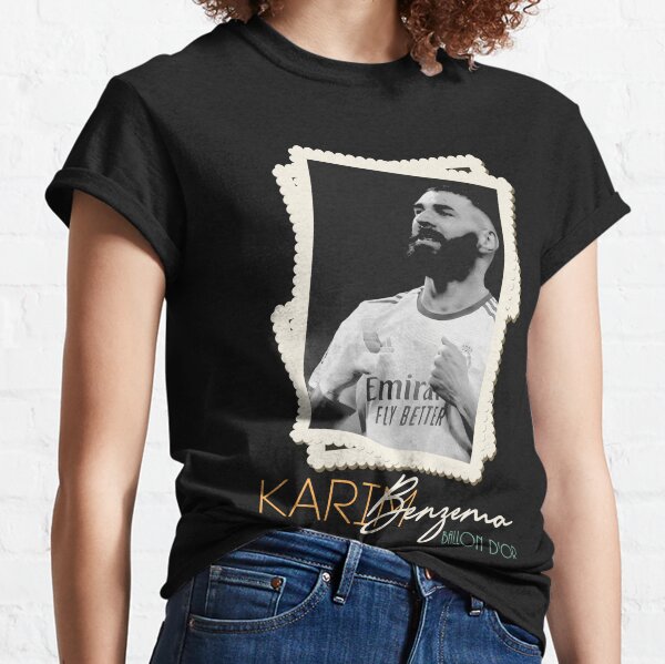 Karim Benzema Nueve Ballon Dor T-shirt classique