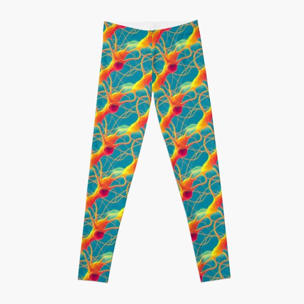 Durable and Stylish Dopamine Pattern Leggings