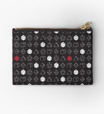 Dungeons and Dragons Dice Set D20 Pattern Studio Pouch