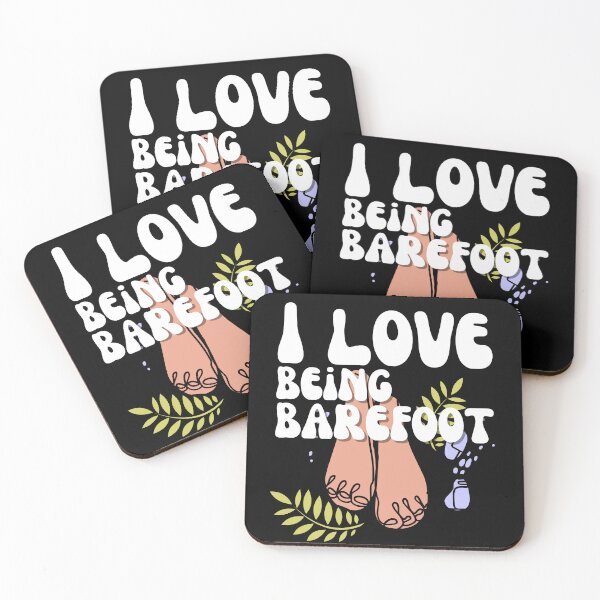 Item preview, I Love Being Barefoot designed and sold by Wehavefun.