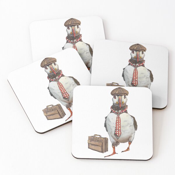 Item preview, Fancy Puffin designed and sold by rtowneart.